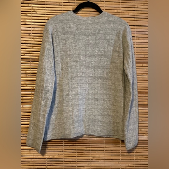 Esprit lambswool and angora textured wool sweater - Picture 2 of 4